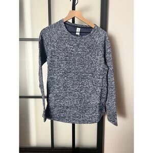 NWT Aventura Women's Bexlie Long Sleeve Fleece Top in Navy Size Medium